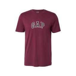 GAP Tricou roșu vin / negru / alb