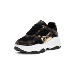GUESS Sneaker low 'HARPAA' maro / negru