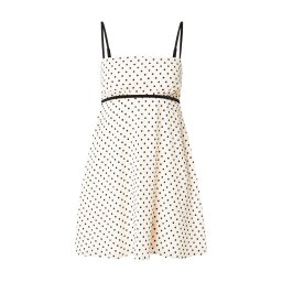 HOLLISTER Rochie negru / alb