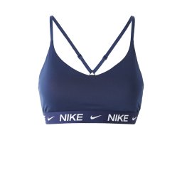 NIKE Sutien sport 'INDY' bleumarin / alb