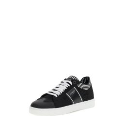 GUESS Sneaker low 'JRIXIE' negru / alb