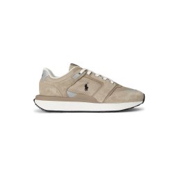 Polo Ralph Lauren Sneaker low 'Train 89' bej închis / albastru închis / gri deschis