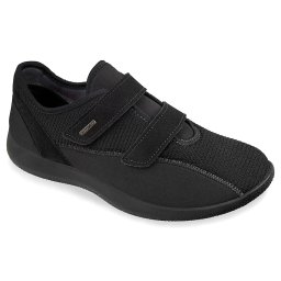 Adidasi confort, calapod lat, barbati, OrtoMed 5010-S142 negri