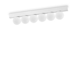 Plafoniera Ping Pong 328256, L:43,5 cm, 18W LED, metal alb