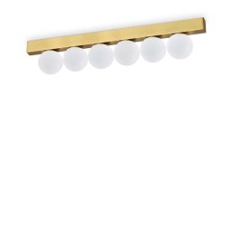 Plafoniera Ping Pong 328263, L:43,5 cm, 18W LED, metal alamă