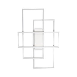 Plafoniera living Frame-1 PL, 31W LED, 2200 lumeni, L:625 mm H:60 mm, alba