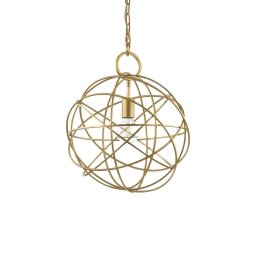 Pendul Konse Sp1 155968, 1 x E27, D:40 cm, H:min 78 / max 170 cm, auriu satinat