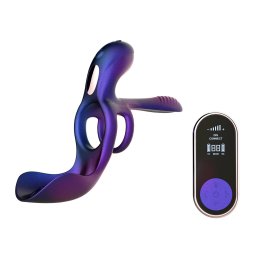 Hueman Zenith Cock & Ball Strap with G-Spot, Clitoris & Ball Stimulators
