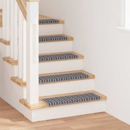 Mochete autocolante pentru scara 15 pcs Gri 65 x 21 x 4 cm GartenMobel Dekor