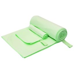 Set de Prosoape Sport 2 pcs Verde tesatura GartenMobel Dekor