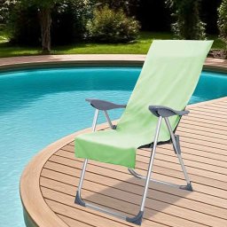 Prosoape pentru scaune de exterior 2 pcs albastru 130 x 60 cm GartenMobel Dekor