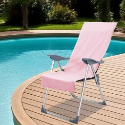 Prosoape pentru scaune de exterior 2 pcs Roz 130 x 60 cm GartenMobel Dekor