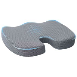 Perna cu perna Gri 46 x 38 x 8 cm Plasa GartenMobel Dekor