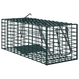 Capcana pentru animale Verde 31 x 13 x 12cm Otel GartenMobel Dekor