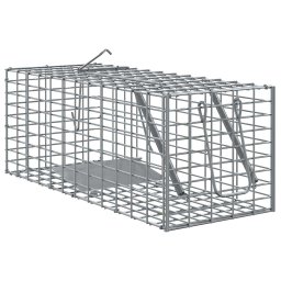 Capcana pentru animale Antracit 31 x 13 x 12cm Otel GartenMobel Dekor