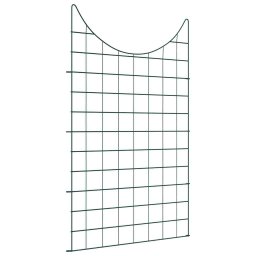 Set gard pentru iaz 8 pcs Verde 50 x 80 cm Otel GartenMobel Dekor