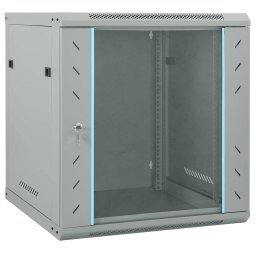 Dulap de retea cu depozitare Gri 60 x 60 x 65 cm Otel GartenMobel Dekor