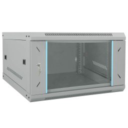 Dulap de retea cu depozitare Gri 53 x 60 x 30 cm Otel GartenMobel Dekor