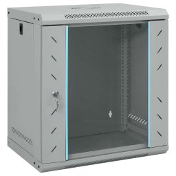Dulap de retea cu depozitare Gri 53 x 45 x 60 cm Otel GartenMobel Dekor
