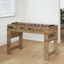 Masa de Foosball Stejar Artizanal 125 x 60,5 x 80 cm GartenMobel Dekor