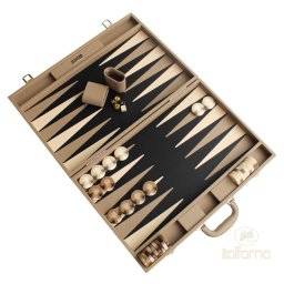 Joc de table backgammon Italfama, Beige 53x35x8 cm
