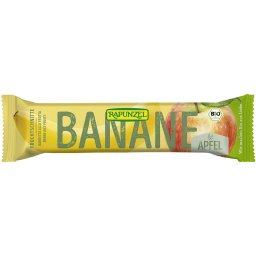 Baton cu fructe banana si mar bio 40g Rapunzel