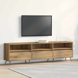 Cabinet TV stejar artizanal 150 x 30 x 44,5 cm Lemn compozit GartenMobel Dekor