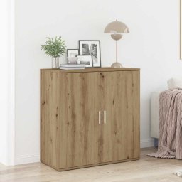 Bufet Stejar Artizanal 79 x 38 x 80 cm Lemn compozit GartenMobel Dekor