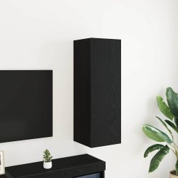 Dulap pentru TV pe Perete Stejar Negru 30,5 x 30 x 90 cm GartenMobel Dekor