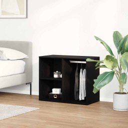 Dulap Cosmetic Stejar Negru 80 x 40 x 65 cm Lemn compozit GartenMobel Dekor