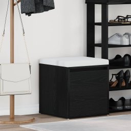 Comoda cu sertare Stejar Negru 40,5 x 40 x 40 cm Lemn compozit GartenMobel Dekor