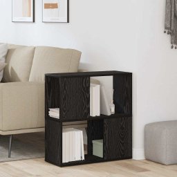Set comoda TV Pe perete Negru 60 x 24 x 63 cm Lemn compozit GartenMobel Dekor