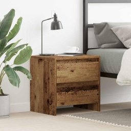 Dulap de noapte Lemn vechi 45 x 34 x 44,5 cm Lemn compozit GartenMobel Dekor