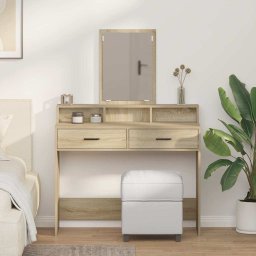 Masa de Machiaj Stejar Sonoma 100 x 41 x 140 cm Lemn compozit GartenMobel Dekor