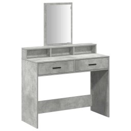 Masa de Machiaj Gri din beton 100 x 41 x 140 cm Lemn compozit GartenMobel Dekor