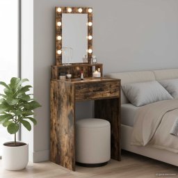 Masa de Machiaj cu sertar Maro 50 x 41 x 140 cm Lemn compozit GartenMobel Dekor