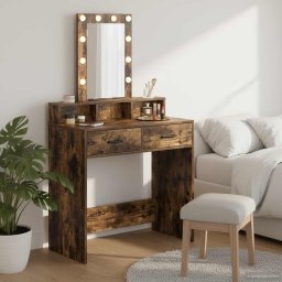 Masa de Machiaj cu sertar Maro 79 x 41 x 140 cm Lemn compozit GartenMobel Dekor