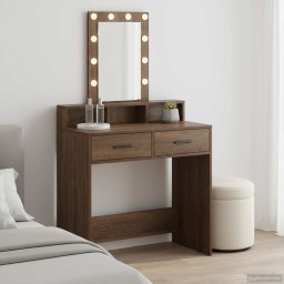 Masa de Machiaj cu sertar Maro 79 x 41 x 140 cm Lemn compozit GartenMobel Dekor