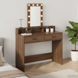 Masa de Machiaj cu sertar Maro 100 x 41 x 140 cm Lemn compozit GartenMobel Dekor