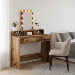Masa de Machiaj cu sertar Maro 100 x 41 x 140 cm Lemn compozit GartenMobel Dekor