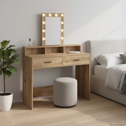 Masa de Machiaj cu sertar Maro 100 x 41 x 140 cm Lemn compozit GartenMobel Dekor