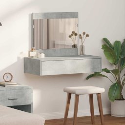 Masa de Machiaj cu sertar Gri 83 x 40 x 70 cm Lemn compozit GartenMobel Dekor
