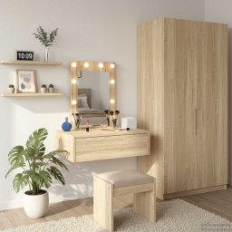 Masa de Machiaj cu sertar Maro 60 x 40 x 70 cm Lemn compozit GartenMobel Dekor