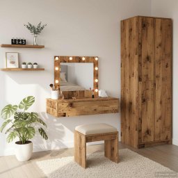 Masa de Machiaj cu sertar Maro 83 x 40 x 70 cm Lemn compozit GartenMobel Dekor