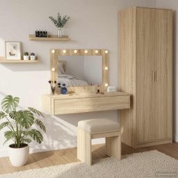 Masa de Machiaj cu sertar Maro 100 x 40 x 70 cm Lemn compozit GartenMobel Dekor