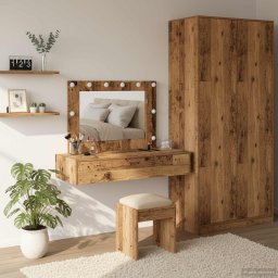 Masa de Machiaj cu sertar Maro 100 x 40 x 70 cm Lemn compozit GartenMobel Dekor