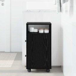 Set de mobilier pentru baie Stejar Negru 33 x 23 x 65 cm GartenMobel Dekor