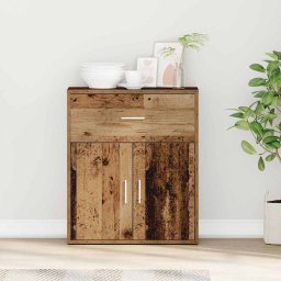 Bufet cu sertar Lemn vechi 60 x 31 x 70 cm Lemn compozit GartenMobel Dekor