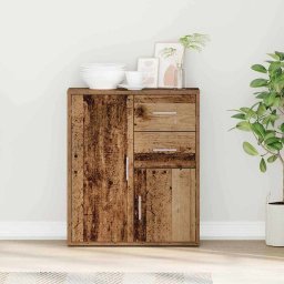 Bufet cu sertar Lemn vechi 60 x 31 x 70 cm Lemn compozit GartenMobel Dekor
