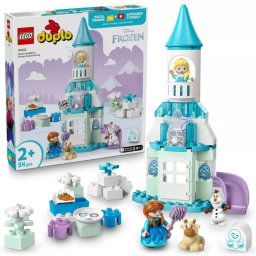 LEGO® DUPLO® Disney Petrecerea la castelul de gheață al Annei și Elzei 10455